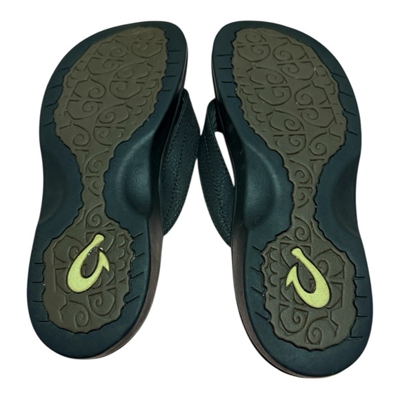 Olukai women’s Black Flip Flops - Picture 4 of 4